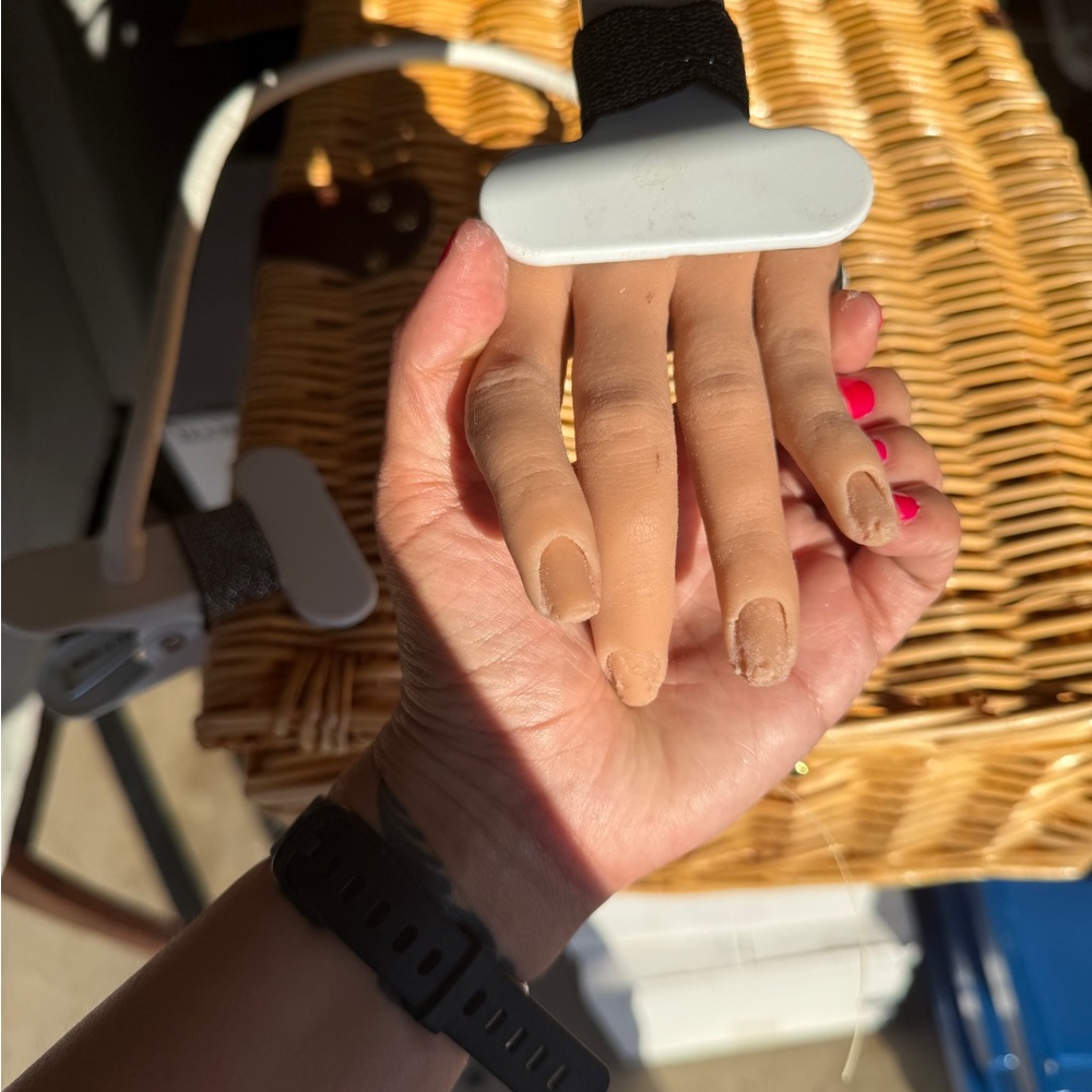 Realistic Practice Hand Manicure Model